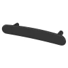 Poignée de meuble en T GoodHome Meham mat noir l.130mm x l.20mm x H. 34mm entraxe 96mm