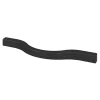 Poignée de meuble nœud GoodHome Prat aluminium mat noir l.130mm x l.10mm x H. 24mm entraxe 96mm