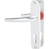 Poignée de porte d'entrée - San diego - Hoppe Et Cie - Gris argent - Clé I - 165 mm