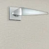 Poignée de porte design finition aspect chrome mat Sofia - KATCHMEE