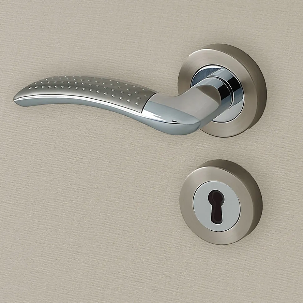Poignée de porte d'intérieur à cylindre Ancône