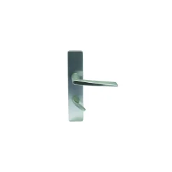 Poignée de porte intérieure - Riviera - Vachette - Beige ivoire - Condamnation - 195 mm