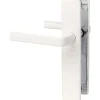 Poignée de porte intérieure - Kaza - Vachette - Blanc alba - Bec de cane - 195 mm