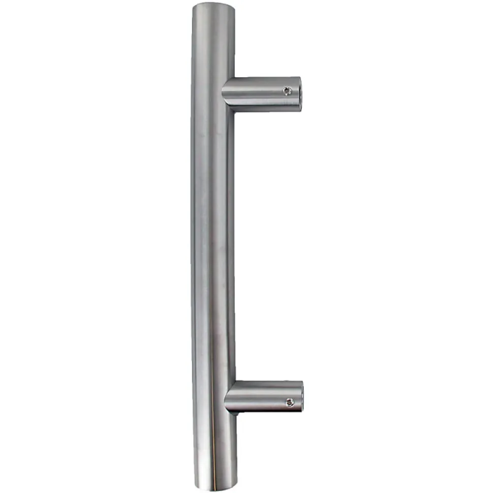 Poignée de tirage - Baton de maréchal - Inox 304 - Droit 90 degrés 800mm