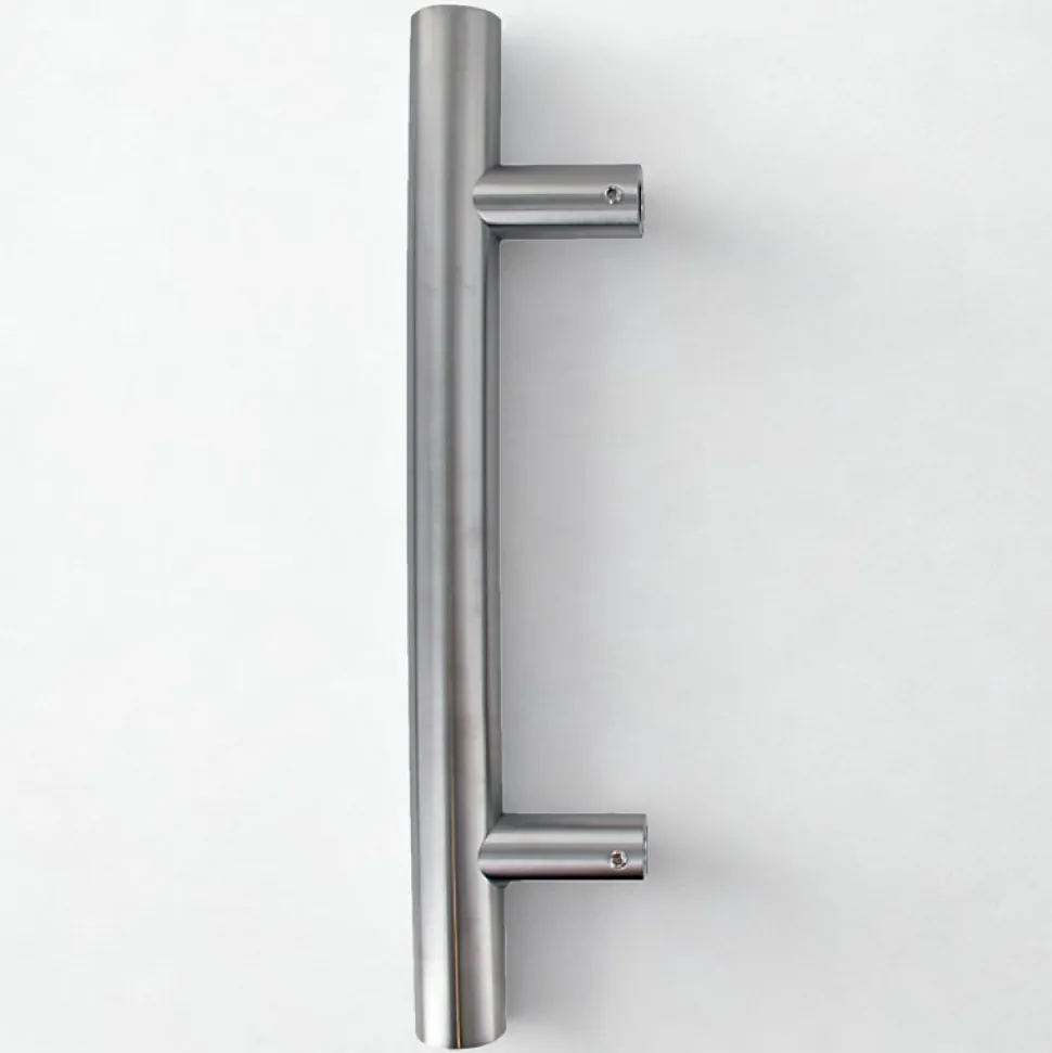 Poignée de tirage - Baton de maréchal - Inox 304 - Droit 90 degrés 800mm