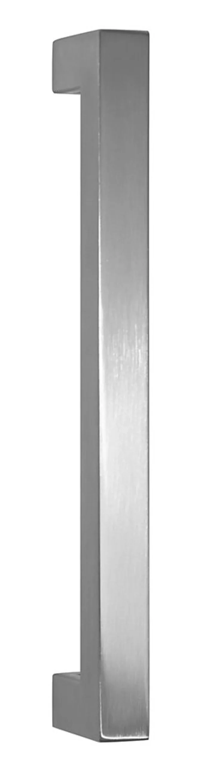 Poignée de tirage Carrée 20x20 mm - Entraxe200 mm - INOX 304 poli