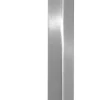 Poignée de tirage Carrée 25x25 mm - Entraxe350 - S80 - A65 - L500 mm - incliné 60 - INOX 304 satiné
