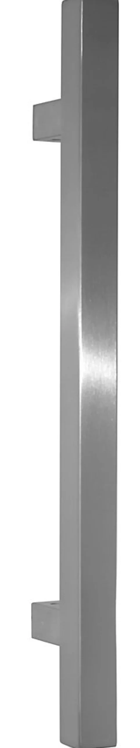 Poignée de tirage Carrée 25x25 mm - Entraxe350 - S70 - L500 mm - INOX 304 poli