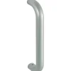 Poignée de tirage droite argent - Diamètre 30 x 330 mm - PG 3000 - Vachette