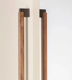 Poignée DUO BIG pour portes-L 536 C 480 mm / noyer ( doble face )