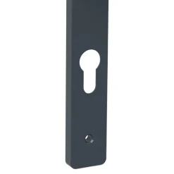 Poignée porte pvc Goodhome Servicio gris anthracite