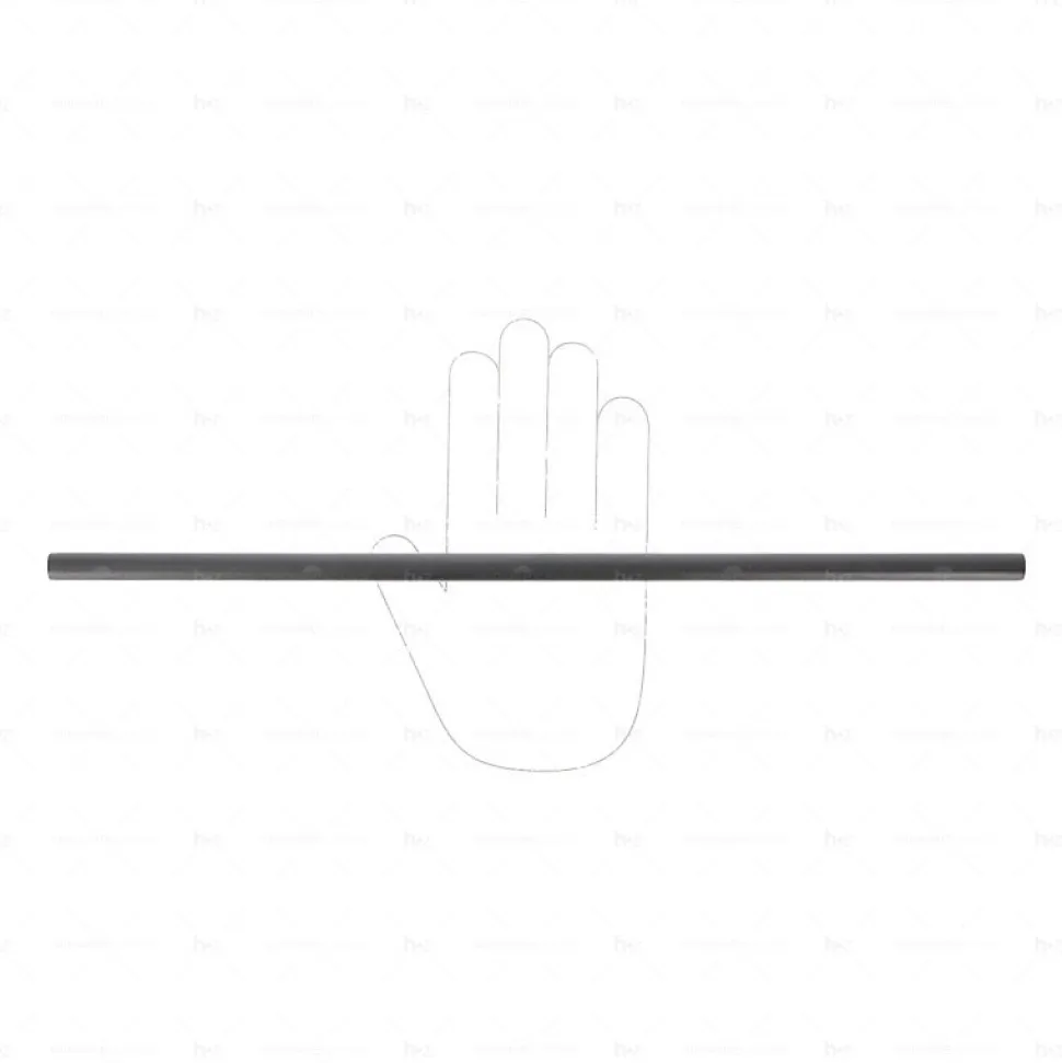 Poignée pour meubles en Acier inox Entraxe 320 finition Vernis noir mat