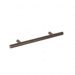 Poignée pour meubles en Acier inox Entraxe 128 finition Fer rouillé grunge