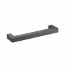 Poignée pour meubles en Acier inox Entraxe 128 Vernis noir mat