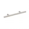 Poignée pour meubles en Acier inox Entraxe 96 finition en acier inox satiné