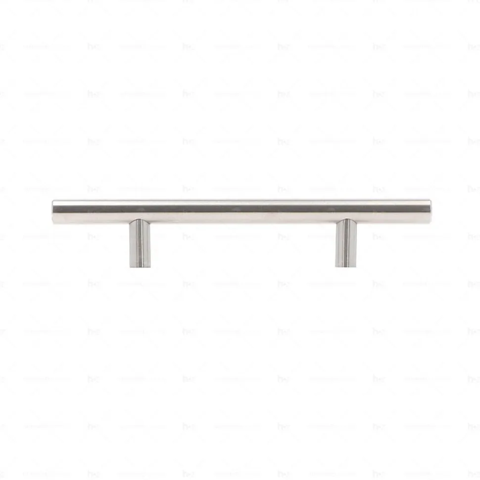 Poignée pour meubles en Acier inox Entraxe 96 finition en acier inox satiné