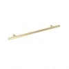 Poignée pour meubles en Acier inox Entraxe 224 finition Galver laiton