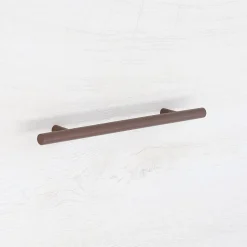 Poignée pour meubles en Acier inox Entraxe 160 finition Fer rouillé grunge