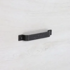 Poignée pour meubles en zamac Entraxe 160 Fer noir vintage