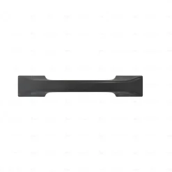 Poignée pour meubles en zamac Entraxe 64 Vernis noir mat, Lot de 6