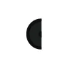 Poignée pour porte coulissante DESIGN demi-lune noir mat - KATCHMEE