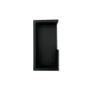 Poignée pour porte coulissante DESIGN rectangulaire finition noir mat