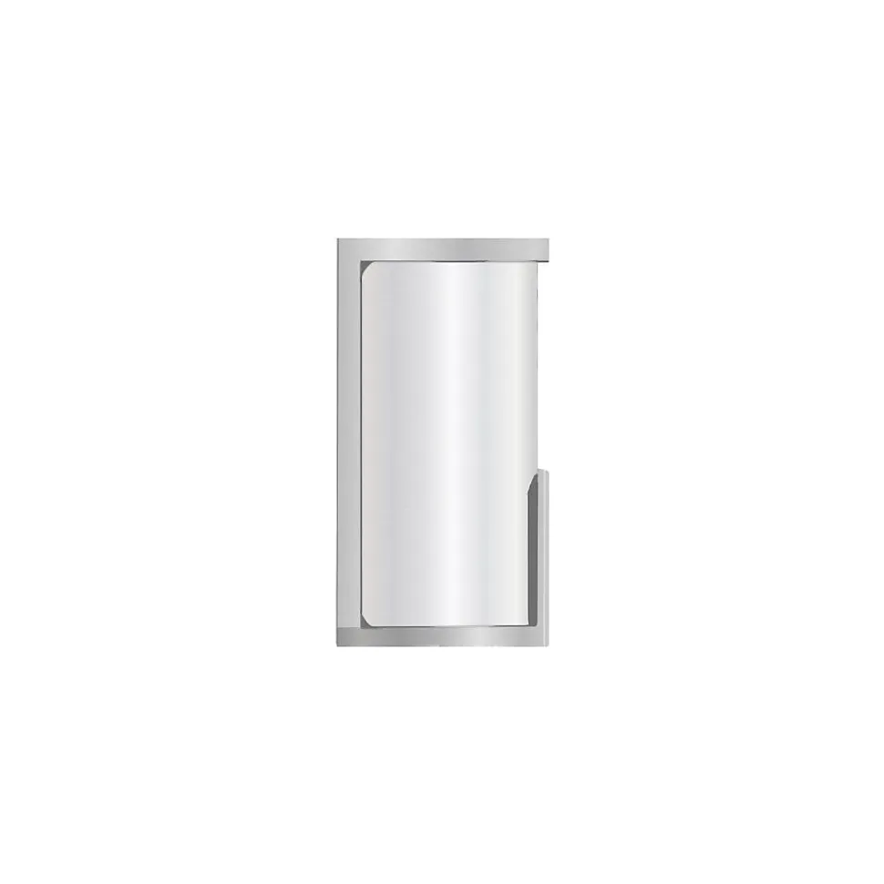 Poignée pour porte coulissante DESIGN rectangle finition chromée brillante