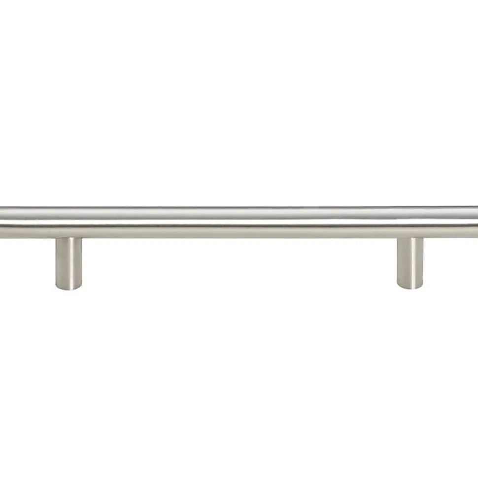 Poignées d armoire 10 pcs argenté 128 mm acier inoxydable