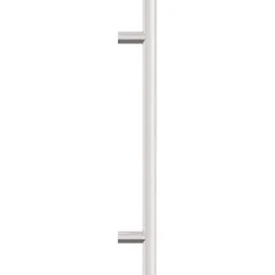 Poignées d armoire 20 pcs argenté 160 mm acier inoxydable