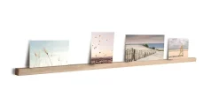 Porte photo effet bois l.50 cm Ariane