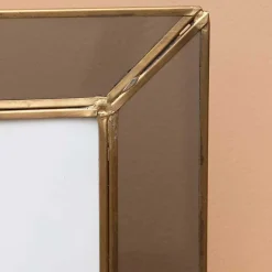Porte photo verre fumé 19x24cm