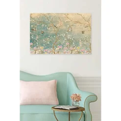 Poster intissé JARDIN ABSTRAIT dessin 90 x 60 cm - Décoration intérieure HD