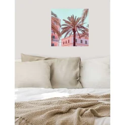 Poster intissé PINK EXOTIQUE 50 x 50 cm - Décoration intérieure HD