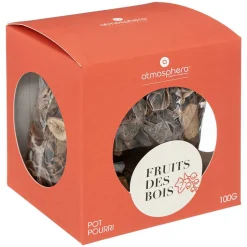 Pot pourri Izor H10cm rouge - Atmosphera