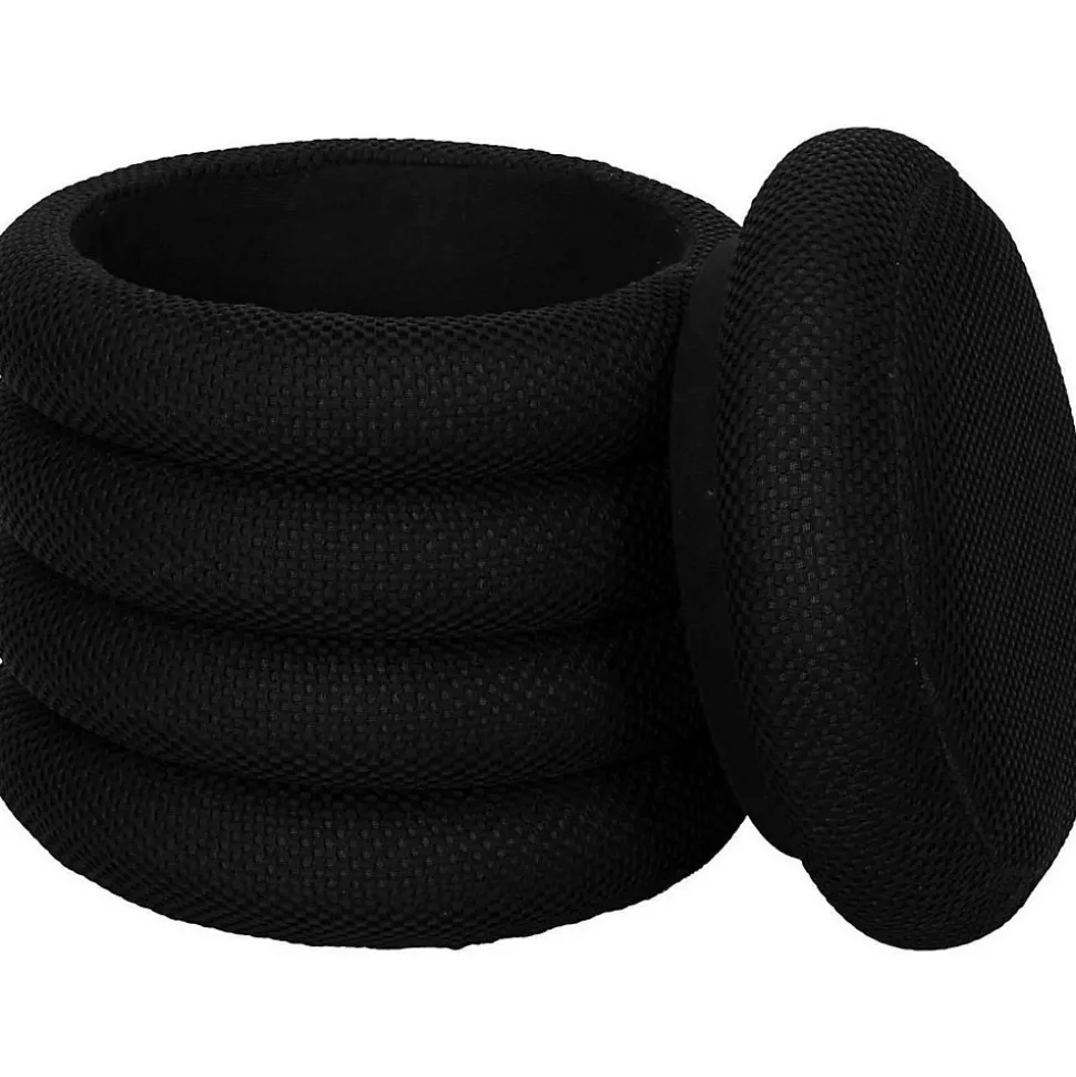 Pouf 2 en 1 en tissu coloré Atome