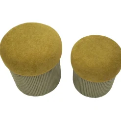 Pouf avec rangement intégré Aspen (Set de 2)