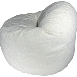 Pouf bouclette BANANAIR 100 cm blanc