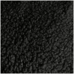Pouf bouclette déhoussable BANANAIR 180 x 140 cm noir