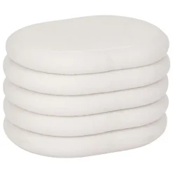 Pouf de rangement en bouclette GUILIA