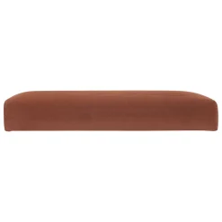 Pouf de rangement pliable en velours
