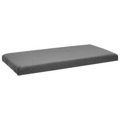 Pouf double pliant Velours gris Mix N' Modul - 5Five