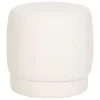 Pouf en bouclette AMEA - Diamètre 39 cm x Hauteur 40 cm