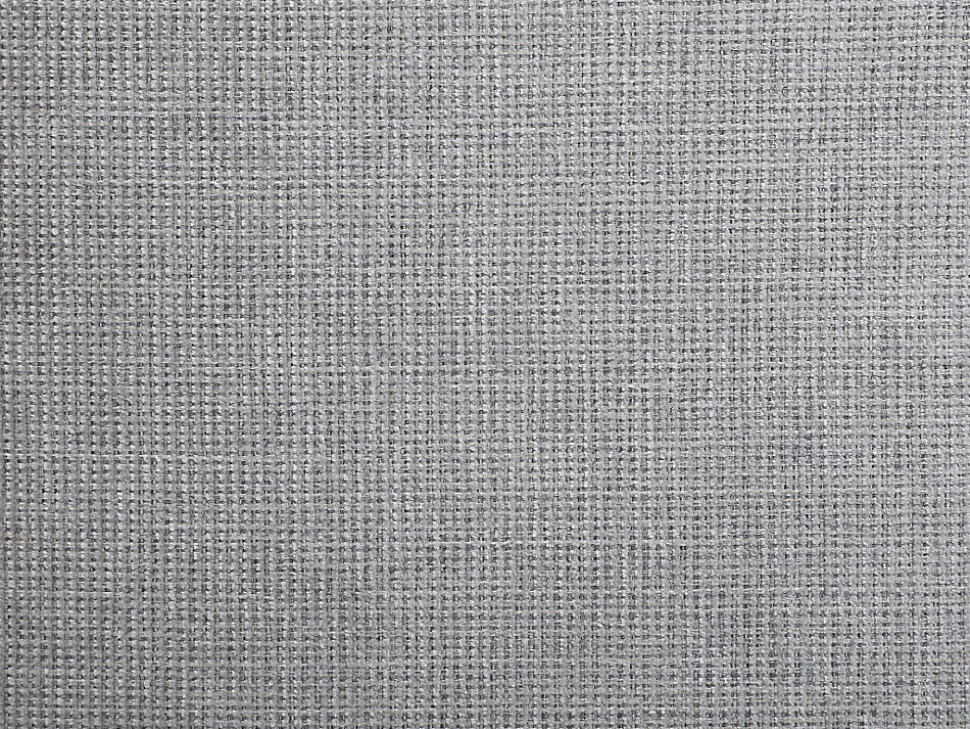 Pouf en tissu gris CORTOLINE - Vente-unique