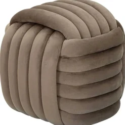 Pouf en tissu Softy 45x45x45 cm - 45 x 45 x 45 Type: Pouf & tabouret bas