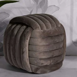 Pouf en tissu Softy 45x45x45 cm - 45 x 45 x 45 Type: Pouf & tabouret bas