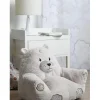 Pouf enfant ours "Jules" - 45x45cm - Beige