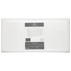 Pouf pliant Ezzio - bois - blanc - Atmosphera