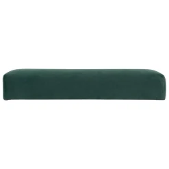 Pouf pliant Tess 38x38cm vert cèdre - Atmosphera