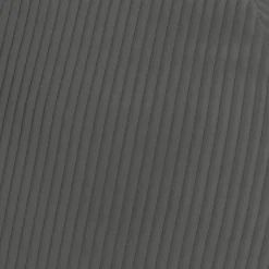 Pouf poire déhoussable velours côtelé BANANAIR 120x100 cm gris foncé