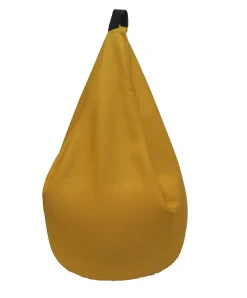 Pouf poire Easy for life ⌀53 x H.110 cm jaune cumin